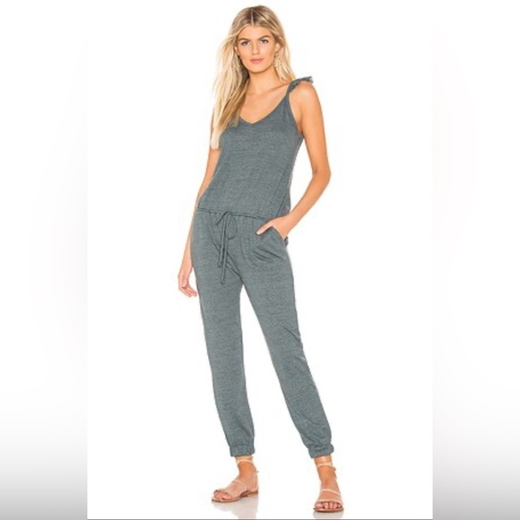Chaser Flutter Cami in Succulent Jumpsuit - Picture 1 of 6